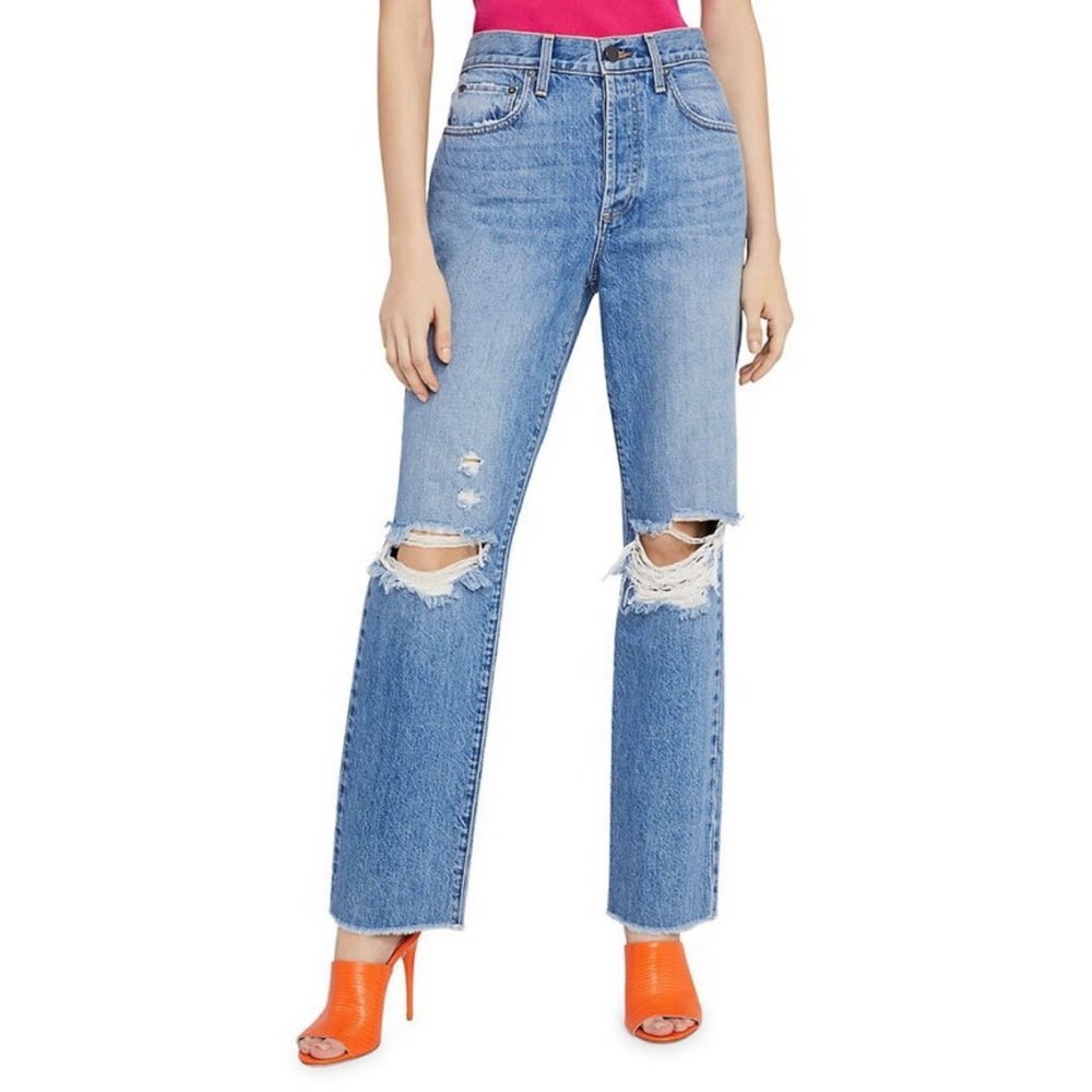 Alice and Olivia Amazing High Rise Boyfriend Jean